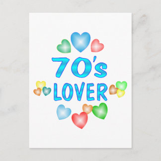 Cartão Postal 70s com sobrevoo