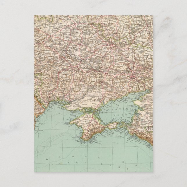 Cartão Postal 7172 Ucrânia, Mar Negro (Frente)