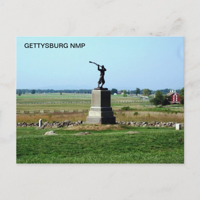 CARTÃO POSTAL 72ª INFANTEIRA DE PENSILVÂNIA (Frente)