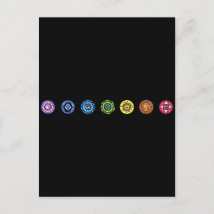 Cartão Postal 7 Chakras