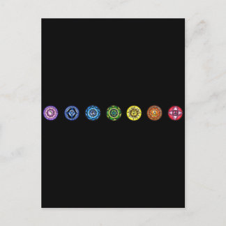 Cartão Postal 7 Chakras