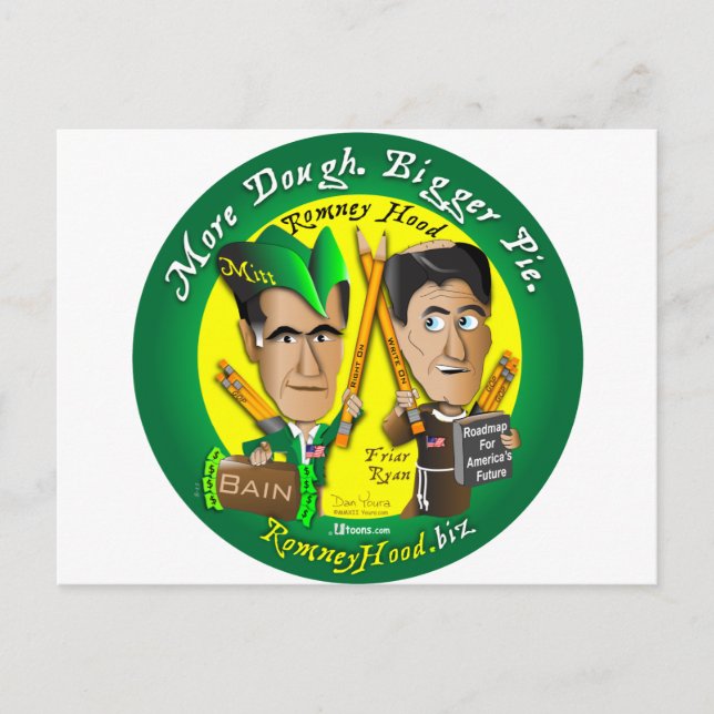 Cartão Postal 7. Mais Dough. PIZ Maior (Frente)