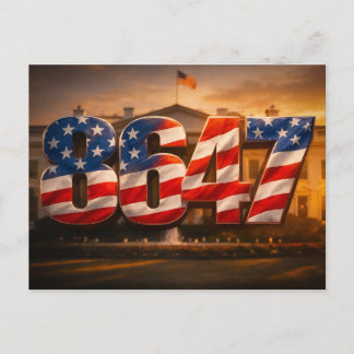 Cartão Postal 8647: Resistencia Americana Ousada