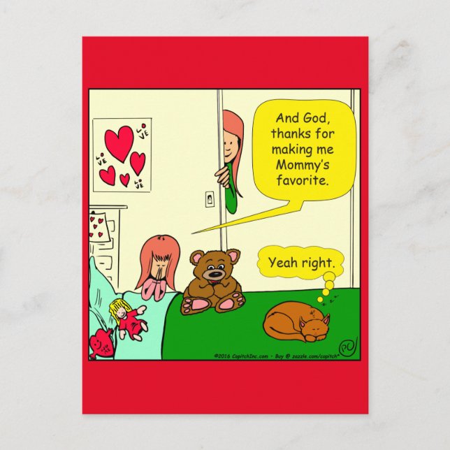 Cartão Postal 874 Mãe de desenho favorito (Frente)