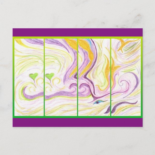 Cartão postal 8: Espírito Amor (Frente)