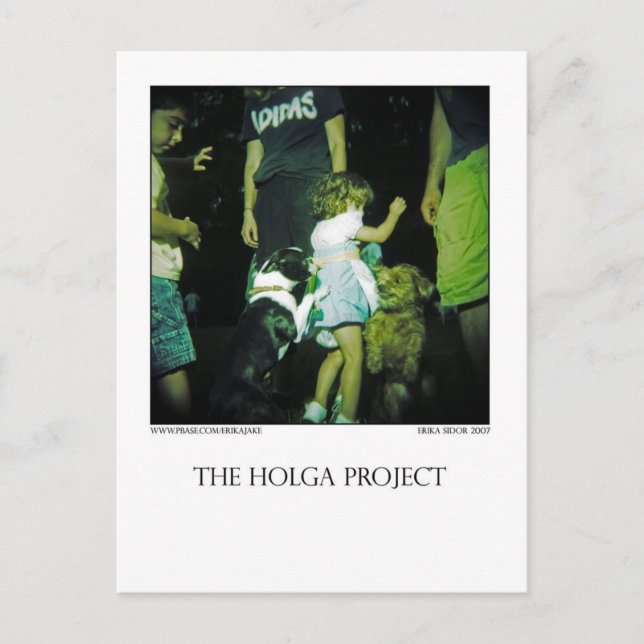 Cartão postal 9 do Parque Canino (Frente)