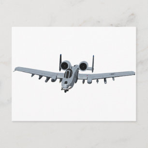 Cartão Postal A-10 Thunderbolt II