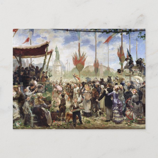 Cartão Postal A 14 de julho de 1880, 1882 (Frente)