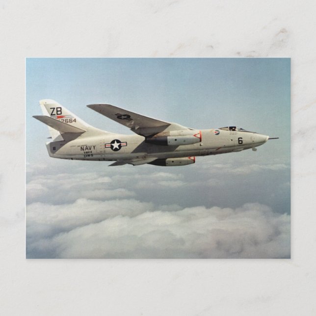 Cartão Postal A-3 Skywarrior (Frente)