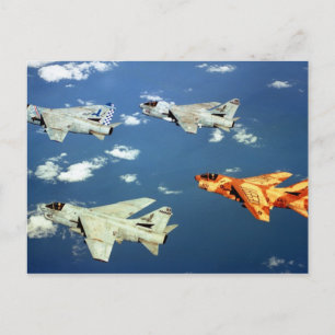 Cartão Postal A-7 Corsair II