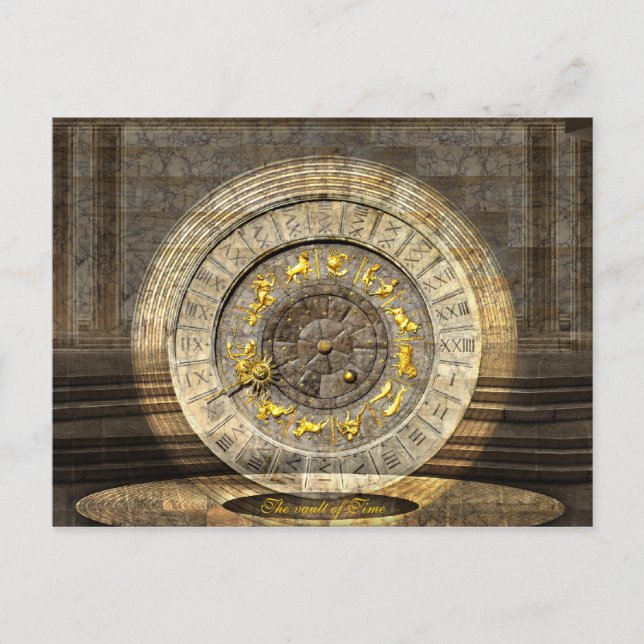 Cartão Postal A abóbada do Tempo (Frente)