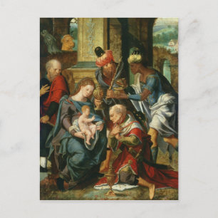 Cartão Postal A Adoração do Magi, 1530