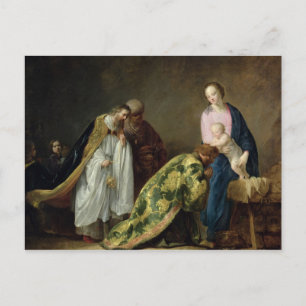 Cartão Postal A Adoração dos Magos, 1638