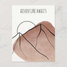 Cartão Postal A Adventure aguarda os entusiastas do acampamento