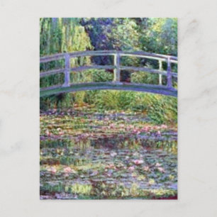 Cartão Postal A água Lily Pond de Claude Monet