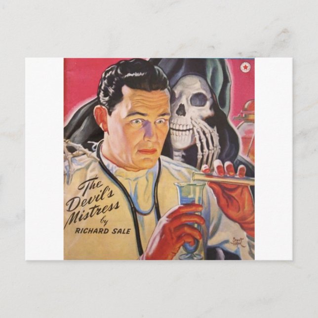 Cartão Postal A amante do diabo (Frente)