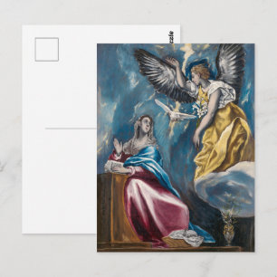Cartão Postal A Anunciação El Greco