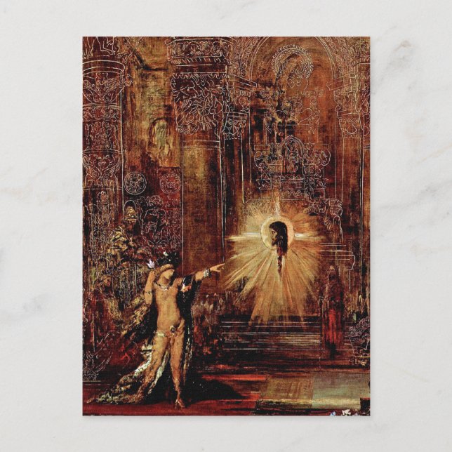 Cartão postal: "A aparição [Fantasma]" (Frente)