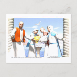 Cartão Postal A Apresentação de Jesus no Templo