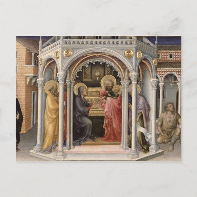 Cartão Postal A Apresentação no Templo 2 (Frente)