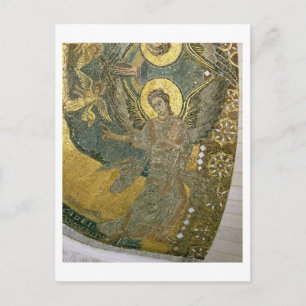 Cartão Postal A Arca do Pacto apoiado por Cherubim,