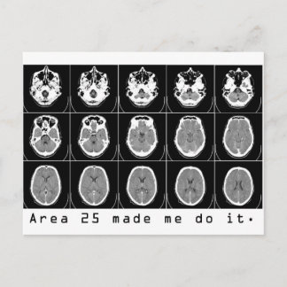 Cartão Postal A área 25 fez-me fazê-lo.