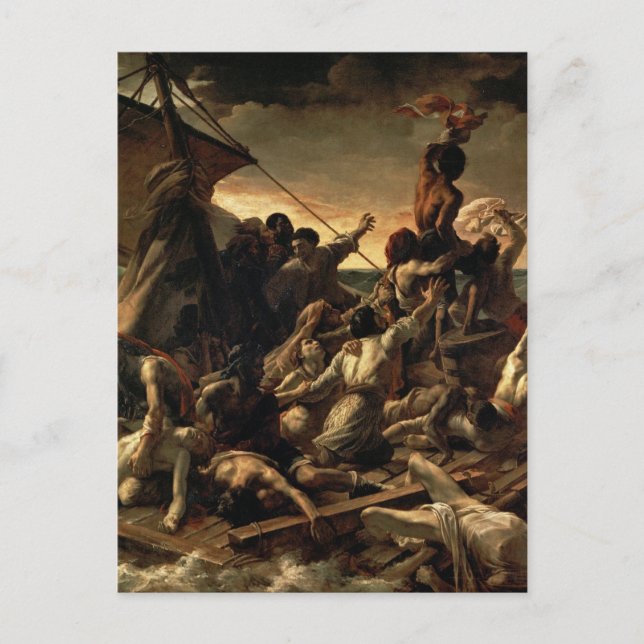 Cartão Postal A Arte da Medusa - Théodore Géricault (Frente)