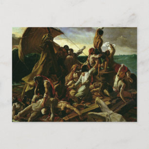 Cartão Postal A Arte da Medusa Théodore Géricault