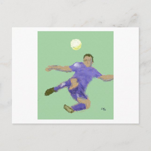 Cartão Postal A Arte do Futebol (Frente)