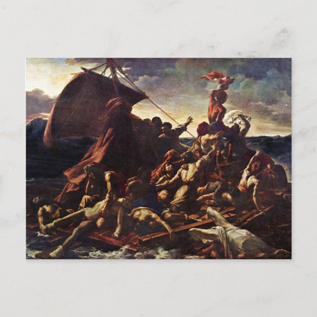Cartão Postal A Arte Do Medusa, Por Géricault Jean Louis Th (Frente)