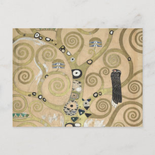 Cartão Postal A Árvore da Vida, Pintura a Óleo Gustav Klimt