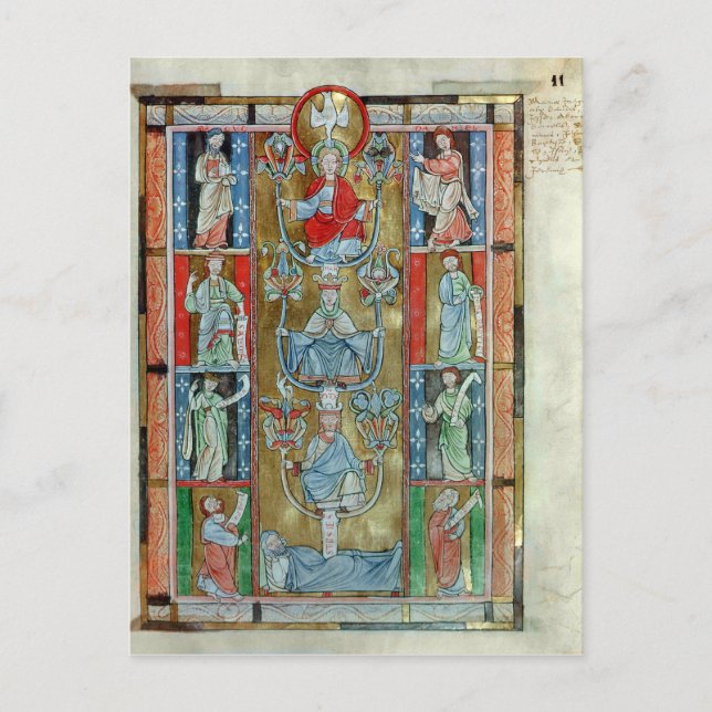 Cartão Postal A árvore de Jesse (Frente)