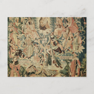 Cartão Postal A árvore de Jesse