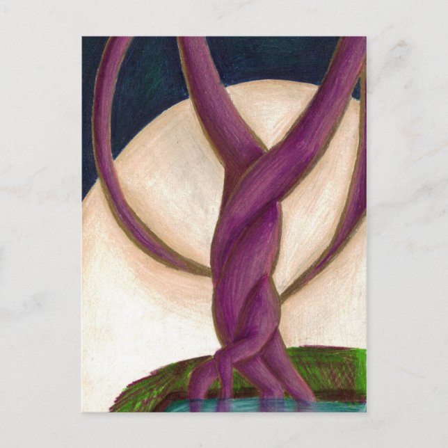 Cartão Postal A Árvore Lunar (Frente)