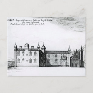 Cartão Postal A Assembleia Parlamentar de Edimburgo