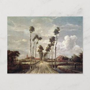 Cartão Postal A Avenida em Middelharnis, 1689