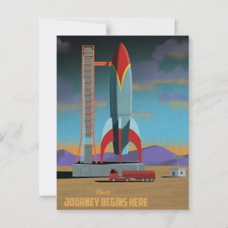 Cartão Postal A Aventura Começa Aqui