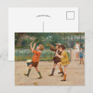 Cartão Postal A Banda Infantil   Victor Gabriel Gilbert