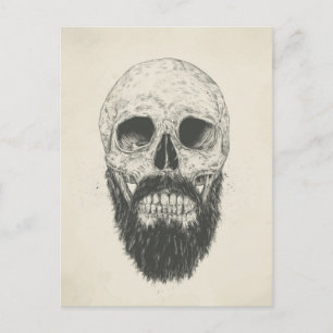 Cartão Postal A barba não é morto