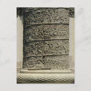 Cartão Postal A batalha contra os Dacianos, detalhe Trajan