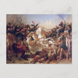 Cartão Postal A Batalha das Pirâmides, 21 de julho de 1798