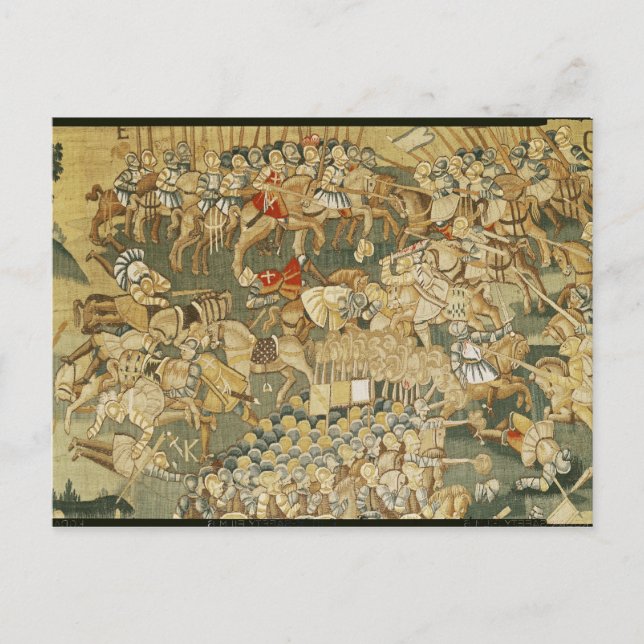 Cartão Postal A Batalha de Jarnac (Frente)