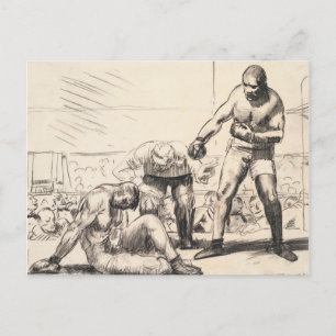 Cartão Postal A Bater - George Bellows - c1917