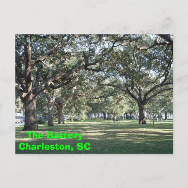 Cartão Postal A bateria (Frente)