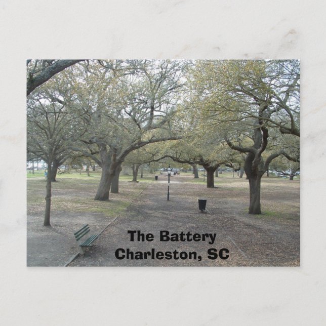 Cartão Postal A bateria (Frente)