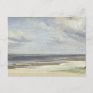 Cartão Postal A Beach no Mar Báltico em Laboe, 1842