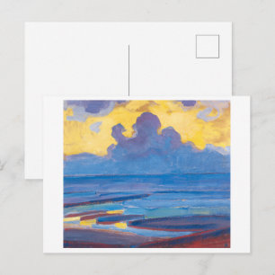 Cartão Postal À Beira-Mar Piet Mondrian