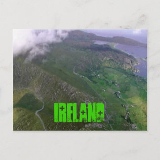 Cartão Postal A Bela Costa Irlandesa