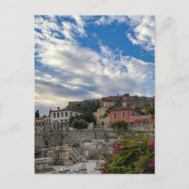 Cartão Postal A bela e colorida Atenas