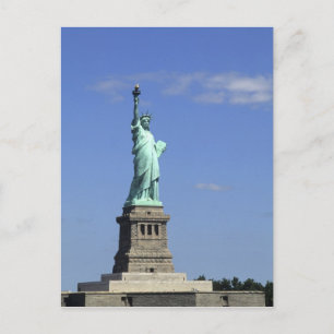 Cartão Postal A beleza da famosa Estátua da Liberdade em